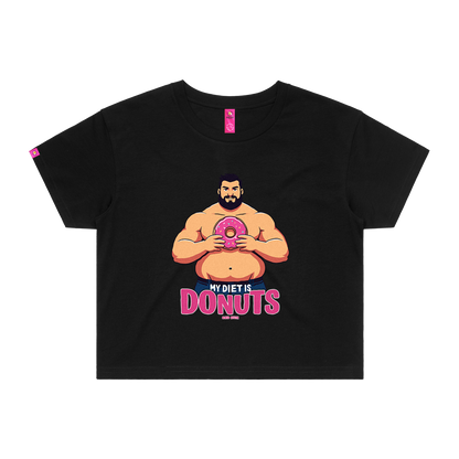 My Diet is Donuts+ Crop Top