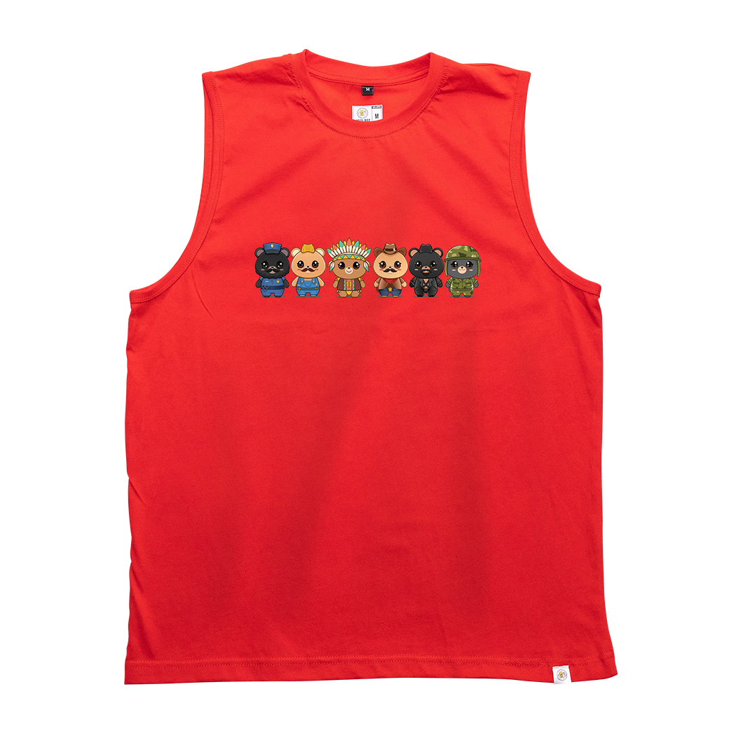 The Village Bears Mardi Gras 2026 Limited Edition Tank