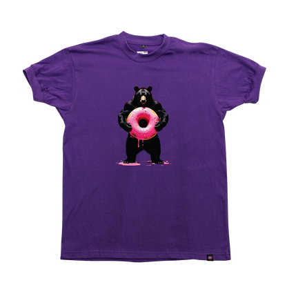 Sticky Donut Bear Hole T-Shirt