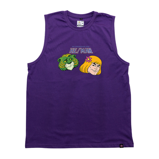 My Pronouns are He/Man Tank