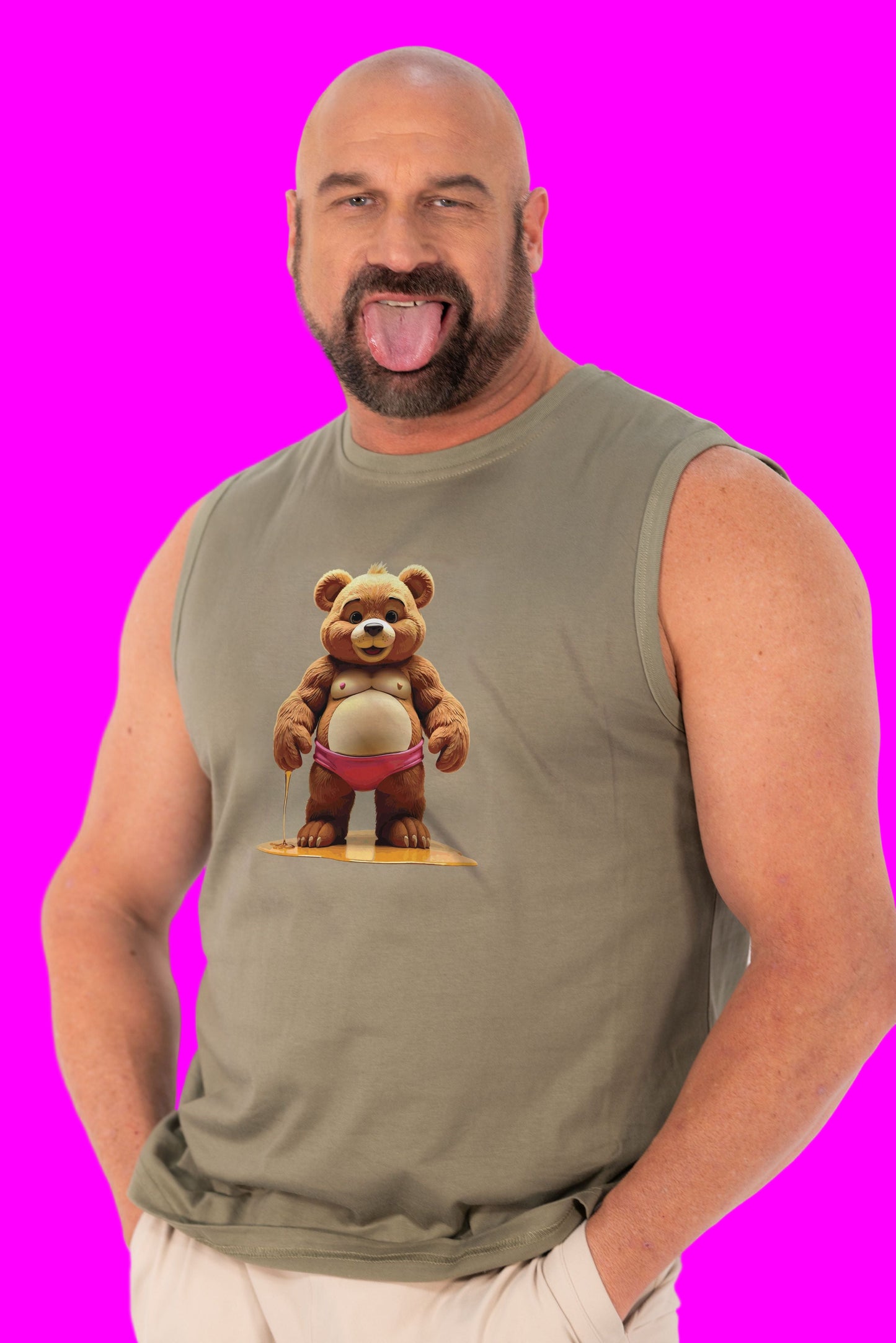 Sticky Honey Bear Tank