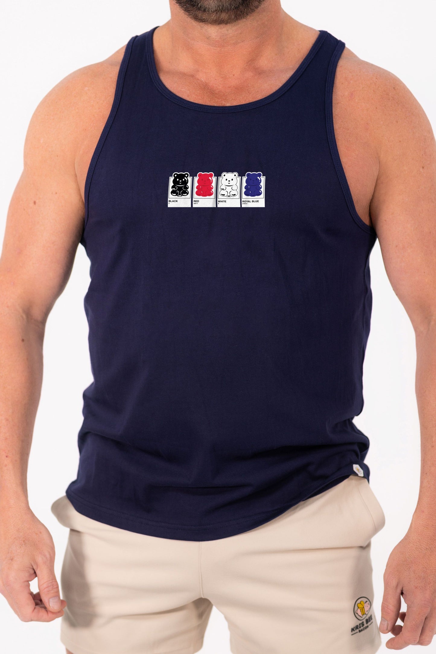 Gummy Bear Leather Pride Singlet