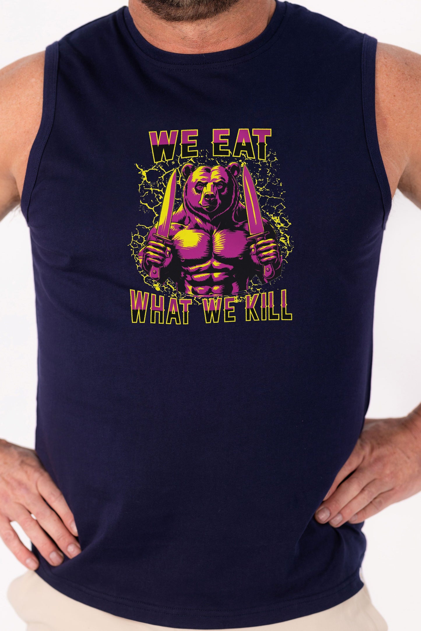 We eat what we kill Tank