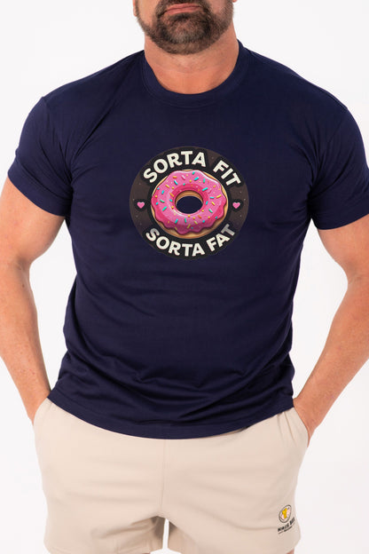 Sorta Fit Sorta Fat Donut Icon T-Shirt