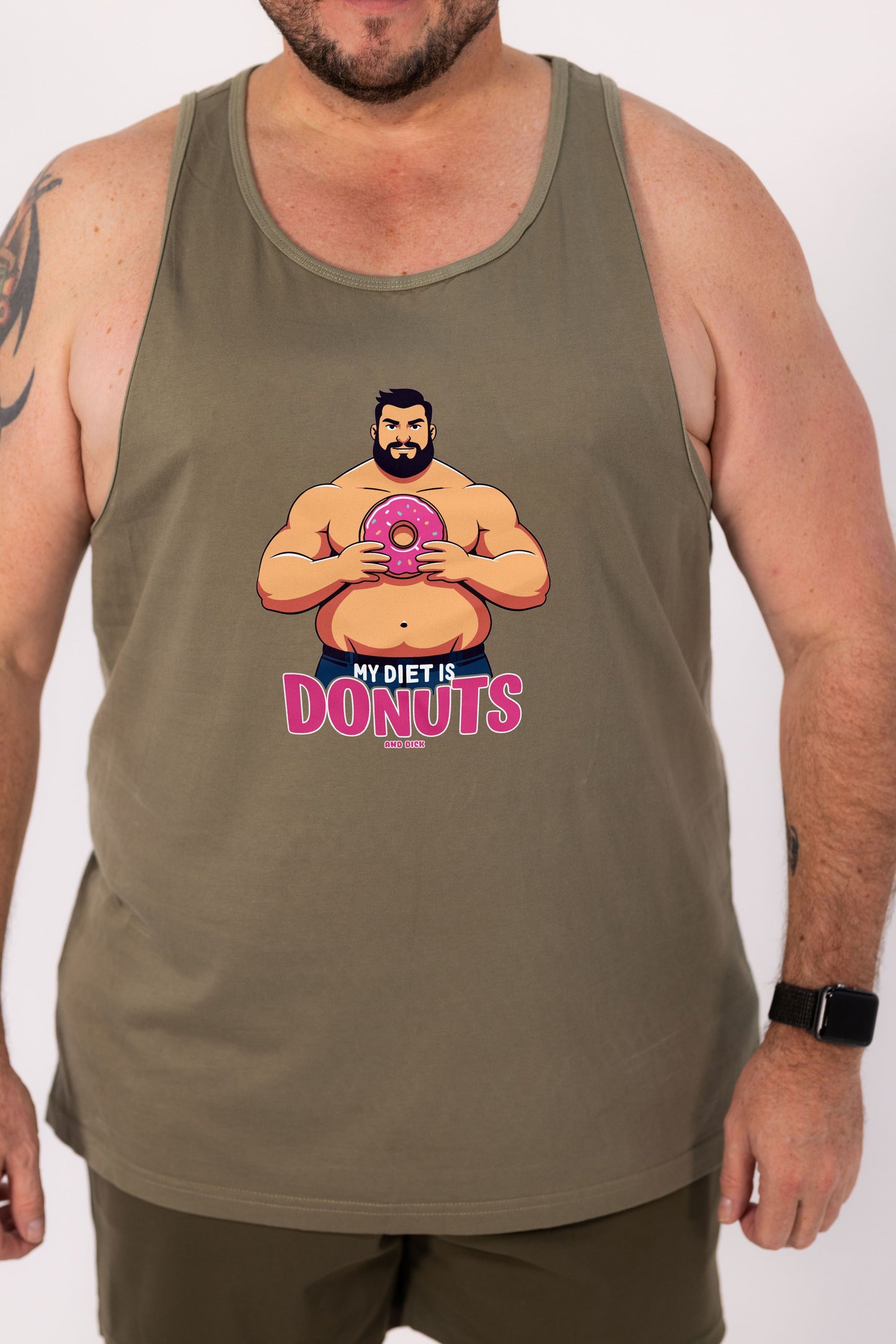 My Diet is Donuts+ Singlet