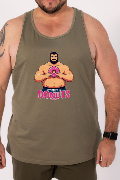 My Diet is Donuts+ Singlet