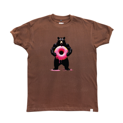 Sticky Donut Bear Hole T-Shirt