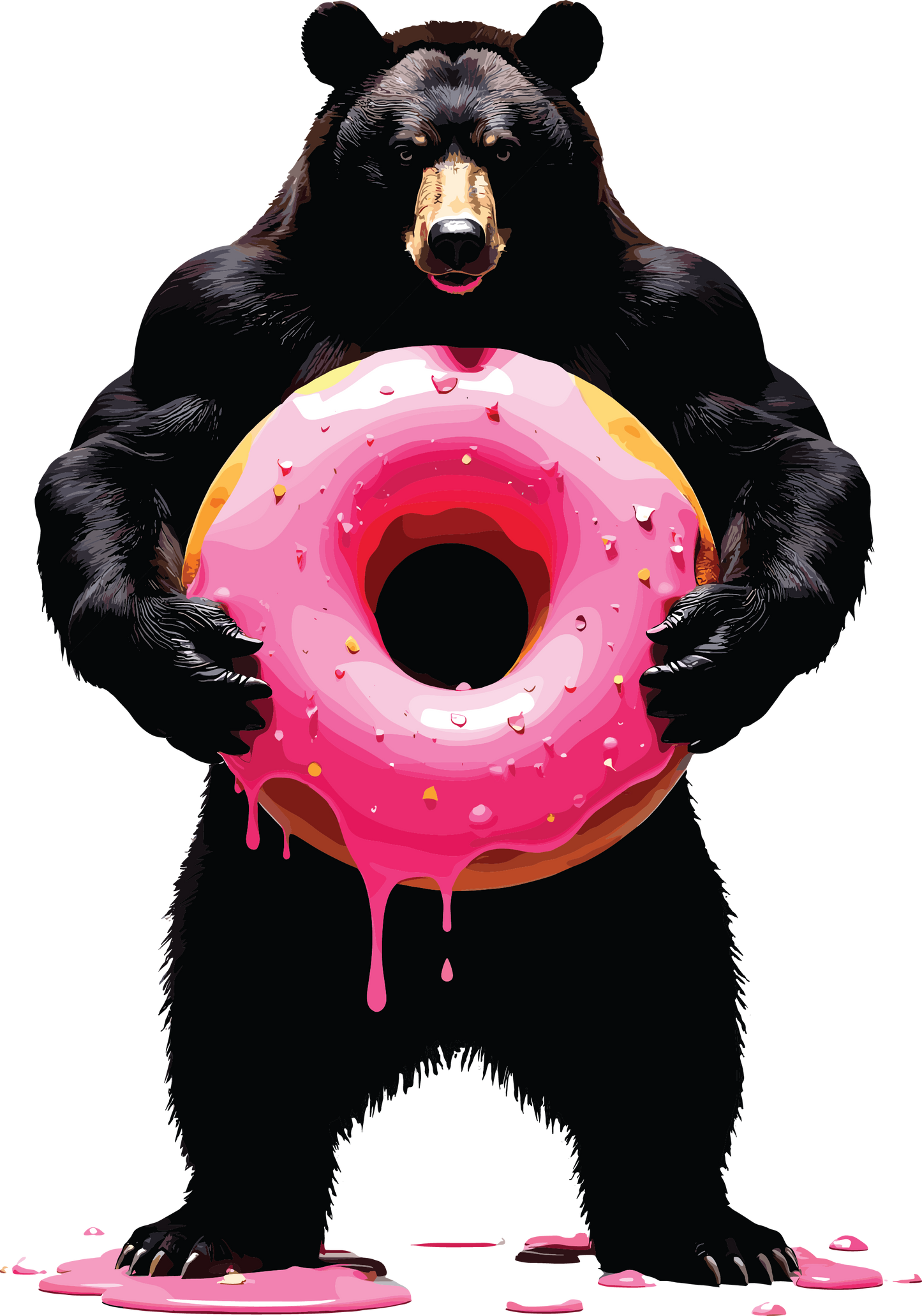 Sticky Donut Bear Hole Tank