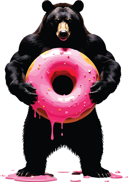 Sticky Donut Bear Hole Tank