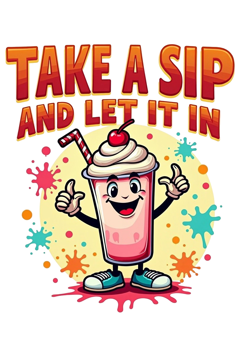 The Milkshake Man Take a Sip Singlet