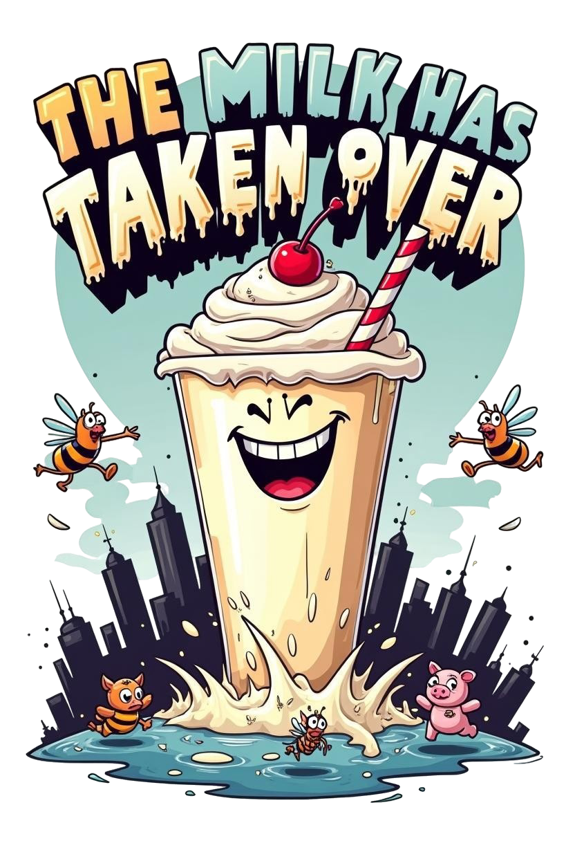 The Milkshake Man Milky Takeover Singlet