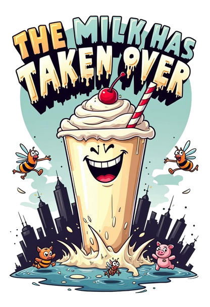 The Milkshake Man Milky Takeover Singlet