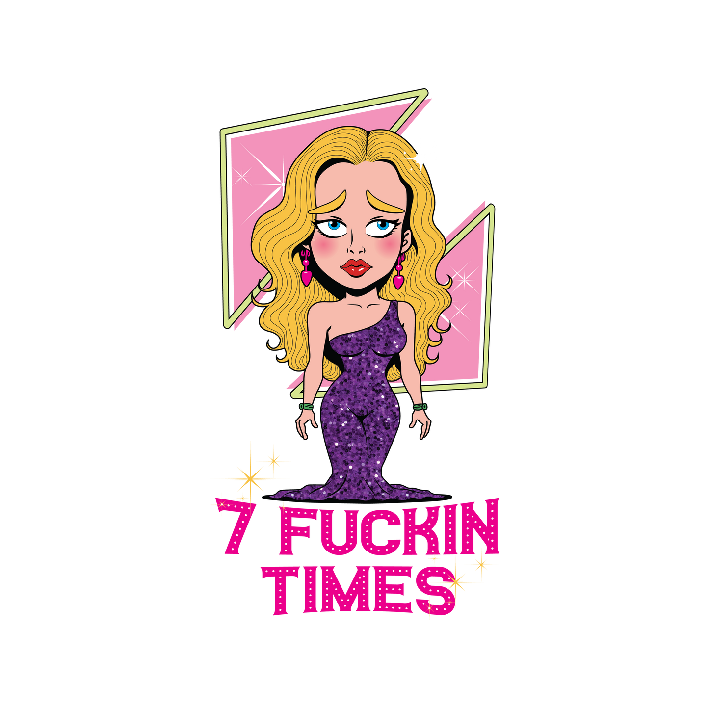 7 Fuckin Times - Corey Craig x Kris Bee Bacon Singlet