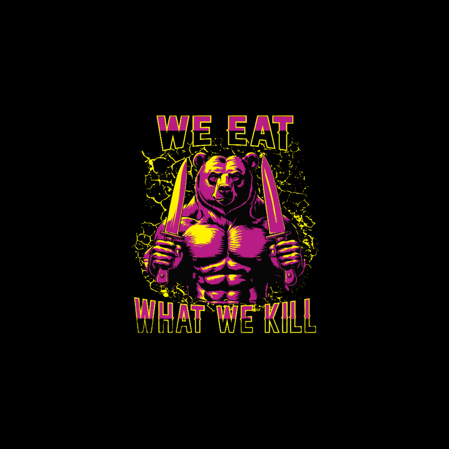 We eat what we kill Tank