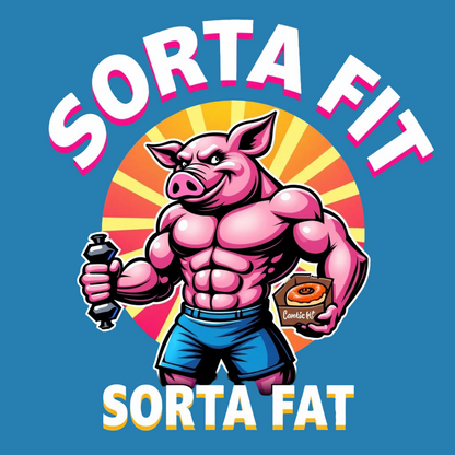 Sorta Fit Sorta Fat Donut Champ Tank