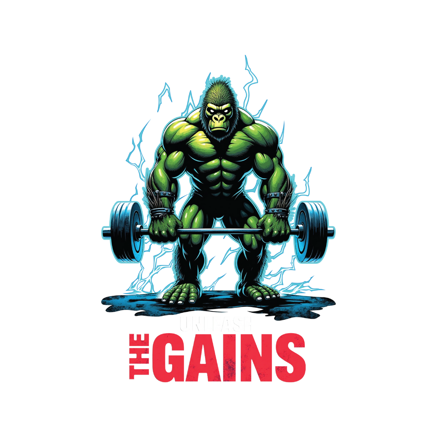 Sorta Fit Sorta Fat Unleash the Gains Singlet