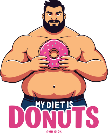 My Diet is Donuts+ Crop Top