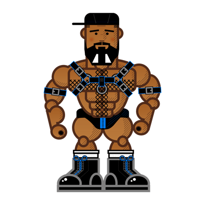 Pocketbears Collab Daddy Hassan Singlet