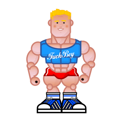 Pocketbears Collab Rick the Himbo Tank