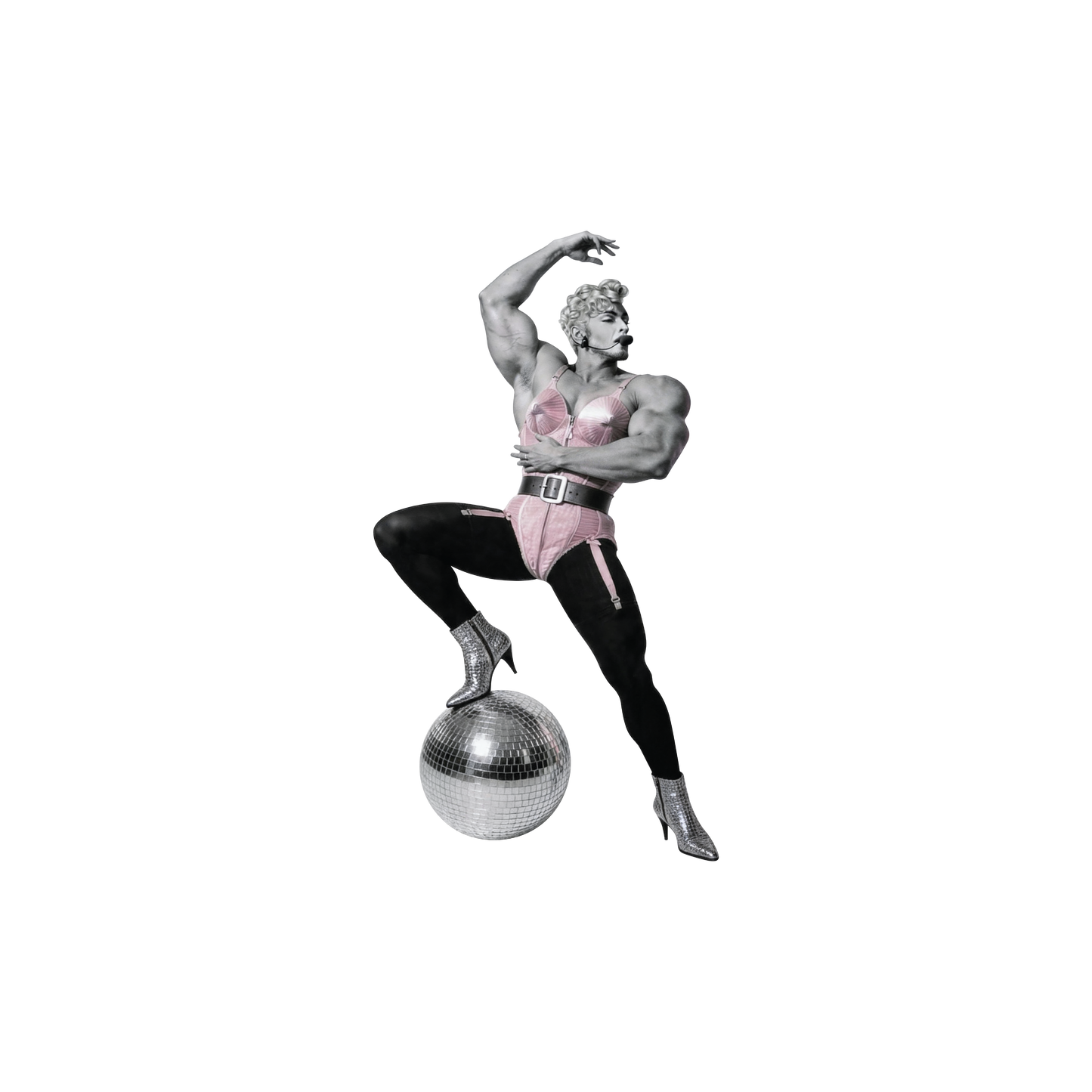 Muscle Madonna Crop Top
