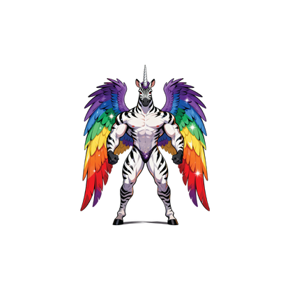 Pride Zebracorn Tank
