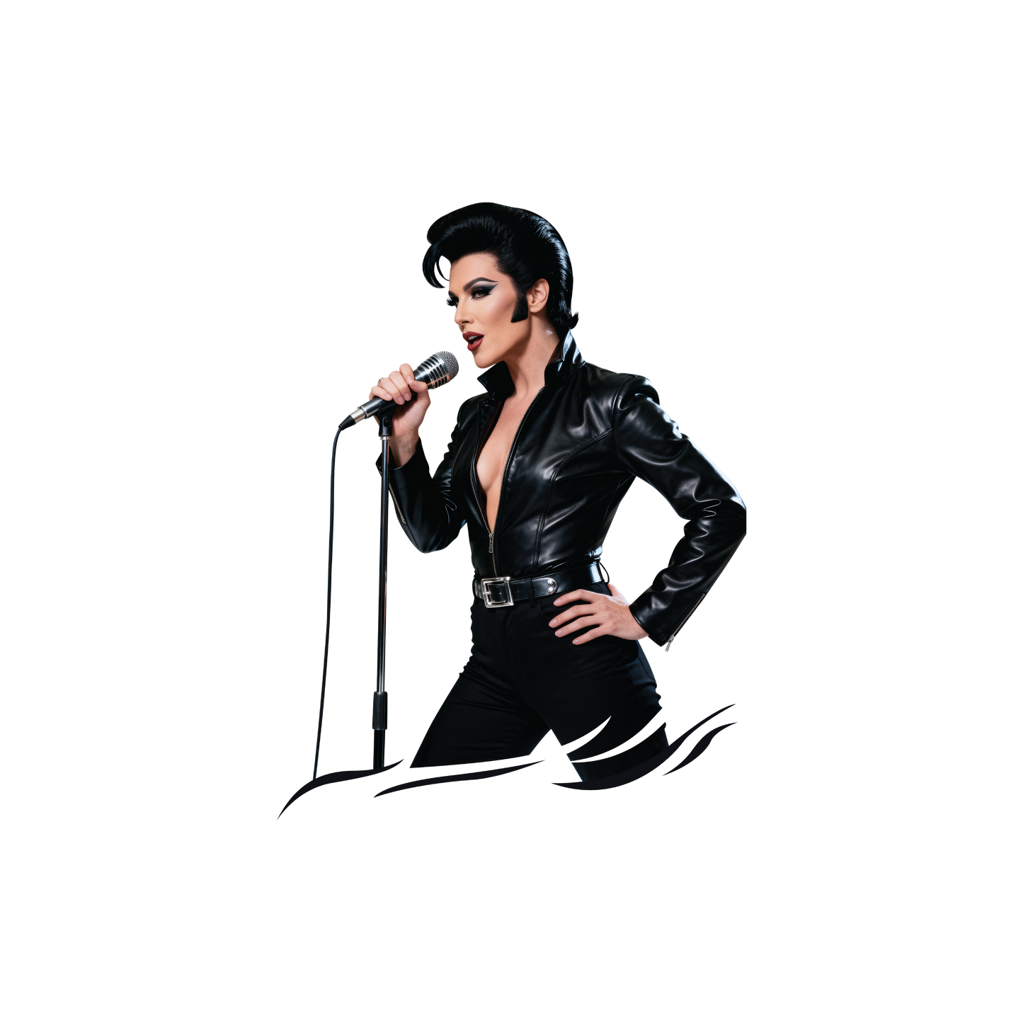 Drag King Crop Top