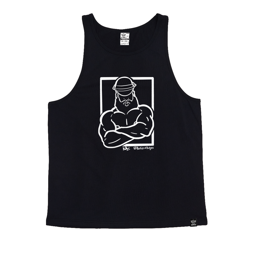 Leather Daddy Singlet - Official Collab