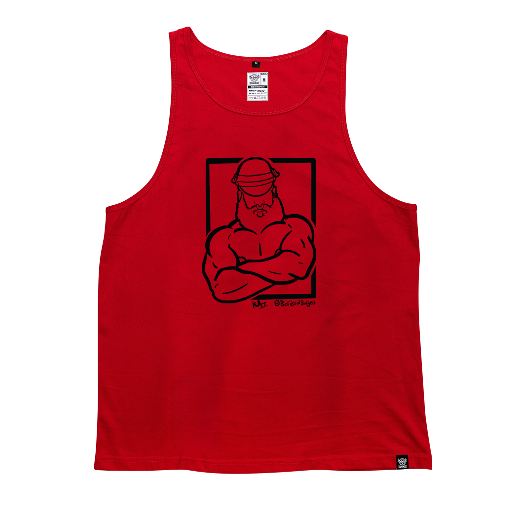 Leather Daddy Singlet - Official Collab