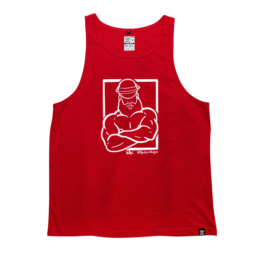 Leather Daddy Singlet - Official Collab