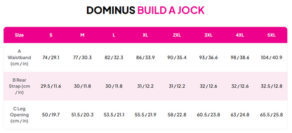 BUILD A JOCK - Custom made jockstrap