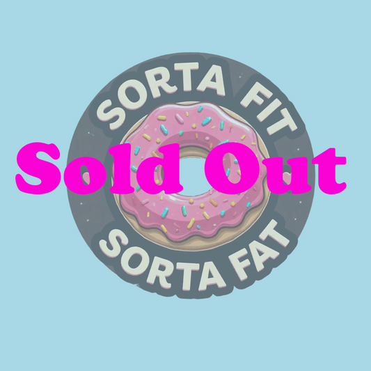 Sorta Fit Sorta Fat Donut Icon T-Shirt