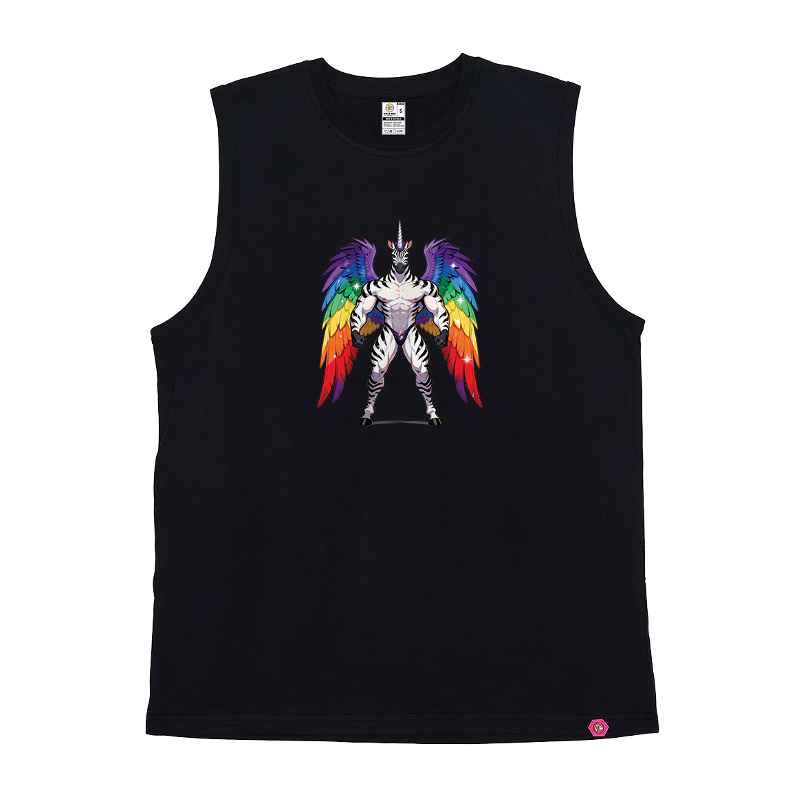Pride Zebracorn Tank