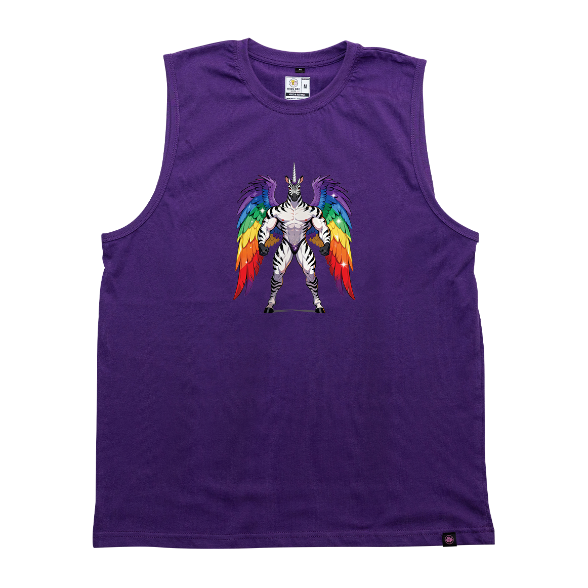 Pride Zebracorn Tank