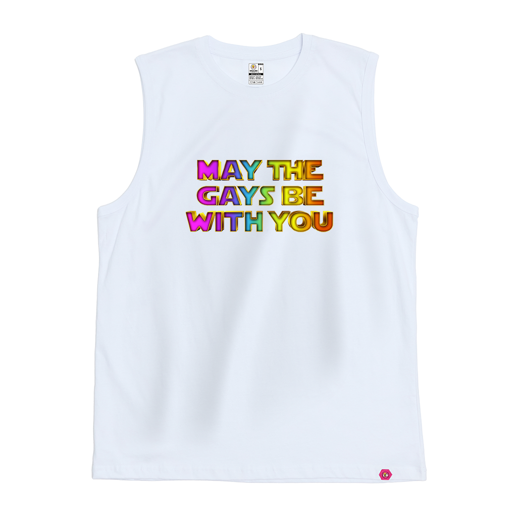 DALY MALE EXCLUSIVE - May the Gays be with you Tank