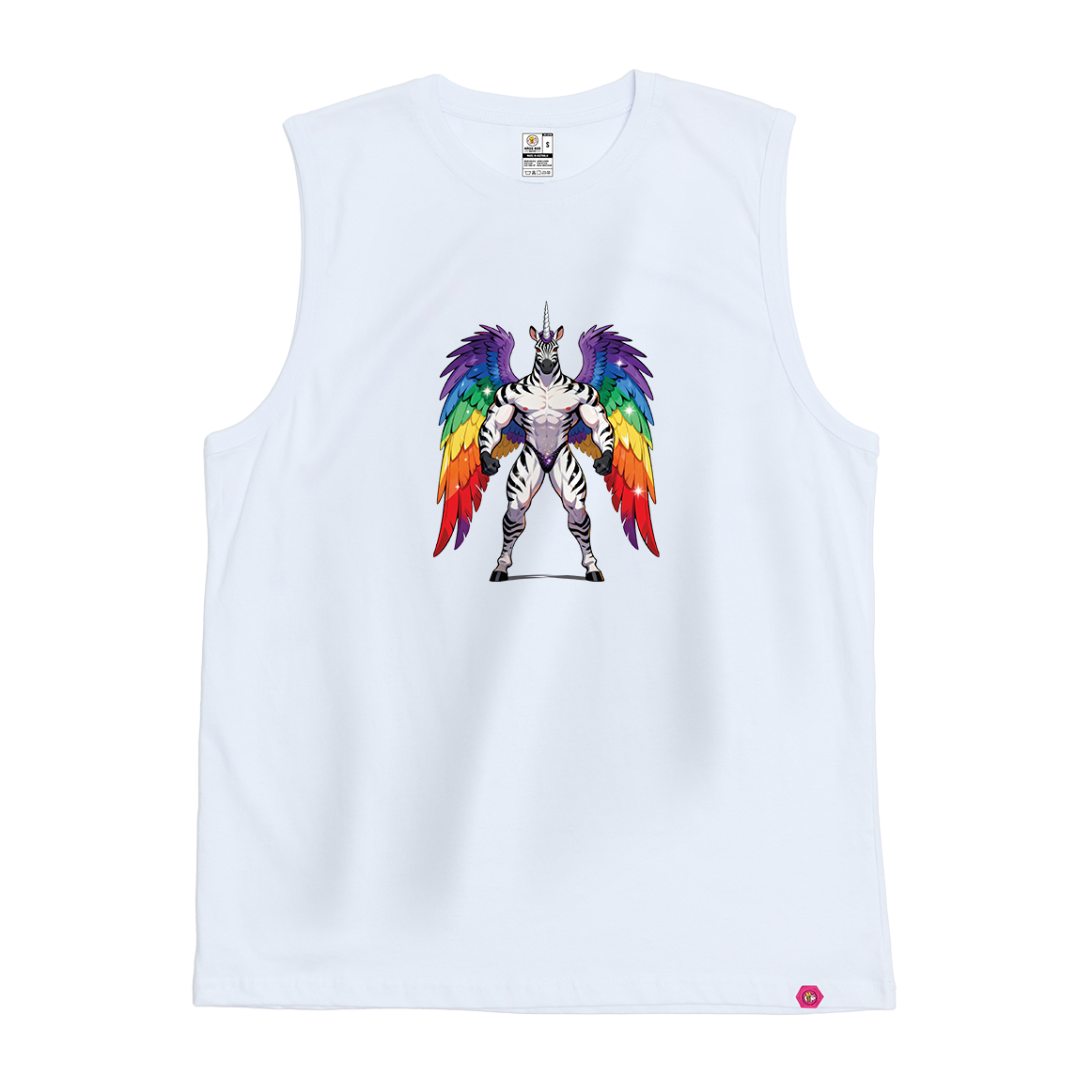 Pride Zebracorn Tank