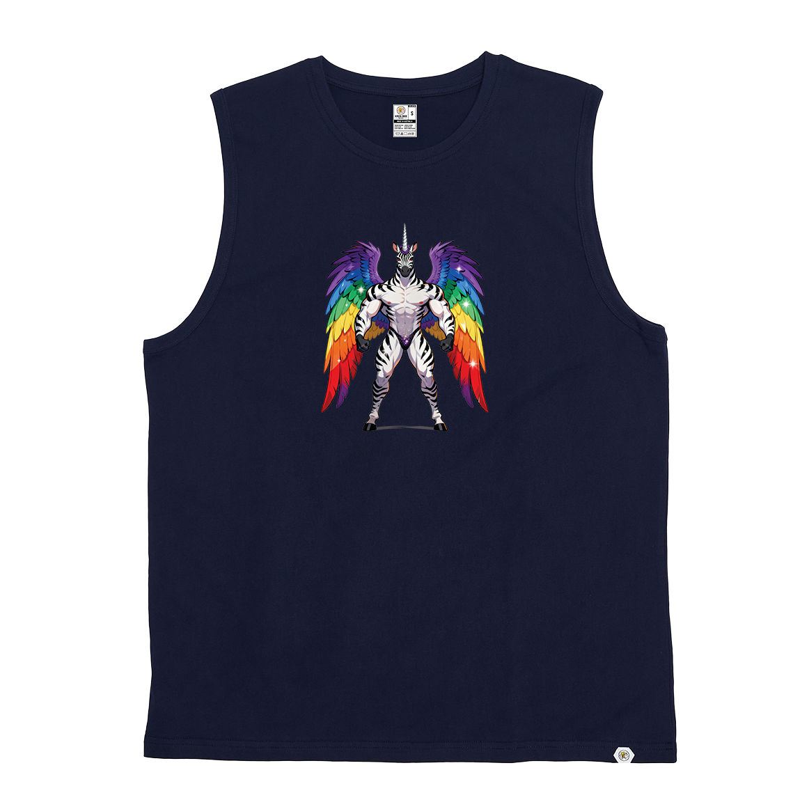 Pride Zebracorn Tank