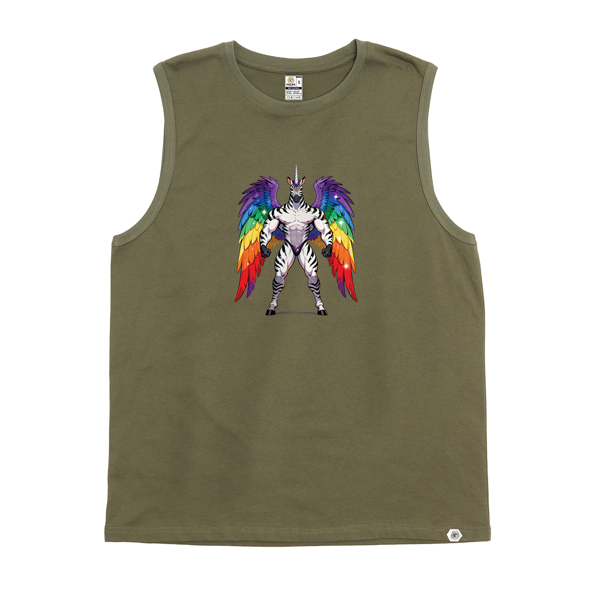 Pride Zebracorn Tank