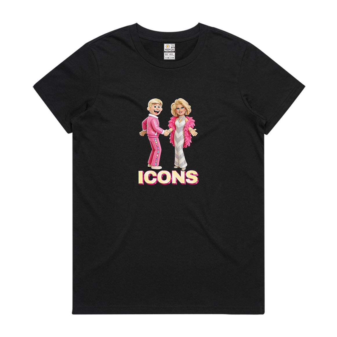 ICONS Carlotta and Bob Downe Women's Tee