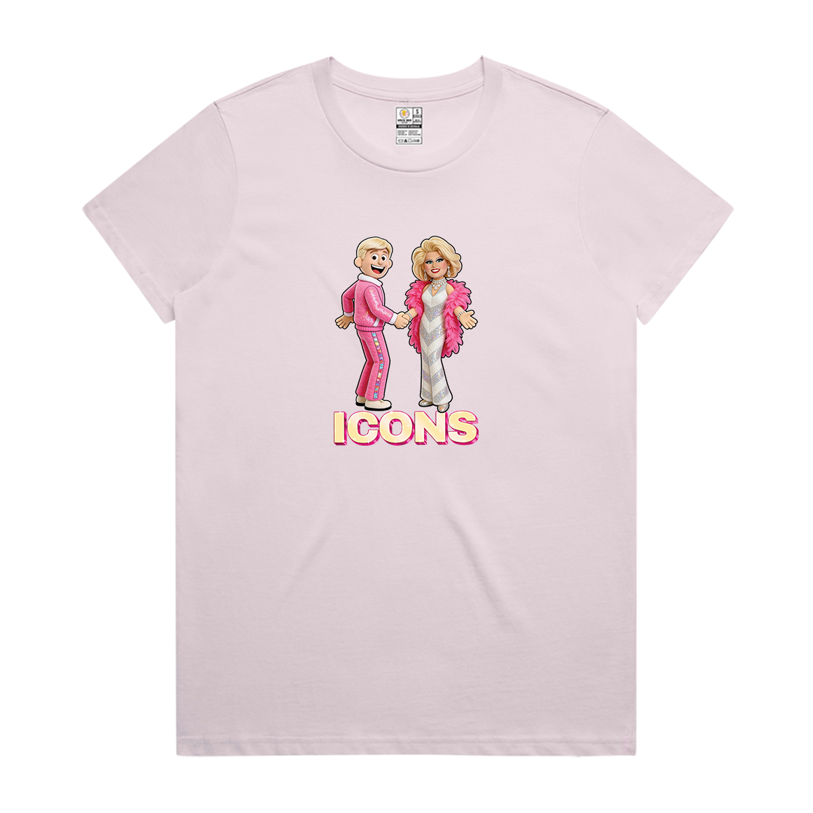 ICONS Carlotta and Bob Downe Women's Tee