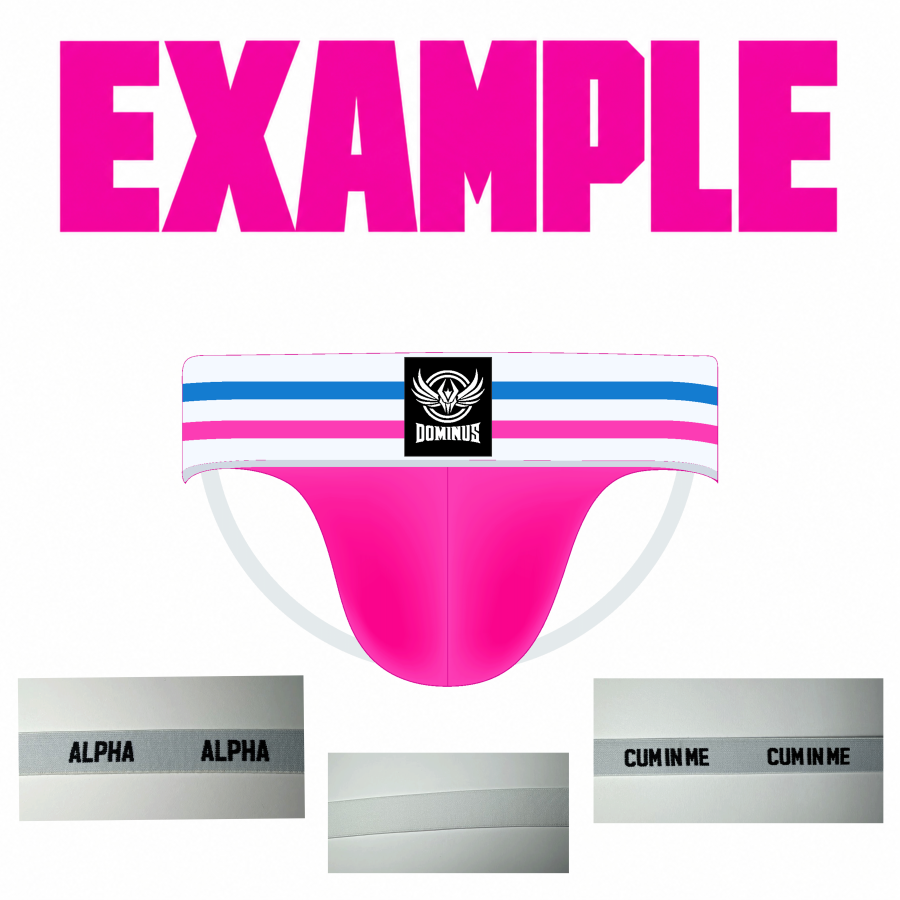 BUILD A JOCK - Custom made jockstrap