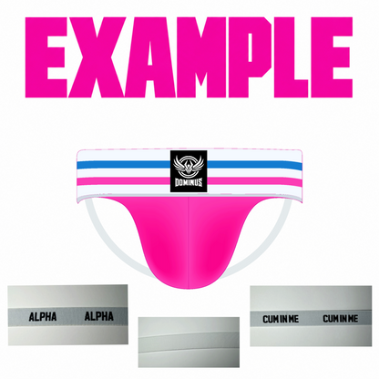 BUILD A JOCK - Custom made jockstrap