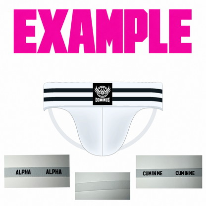 BUILD A JOCK - Custom made jockstrap