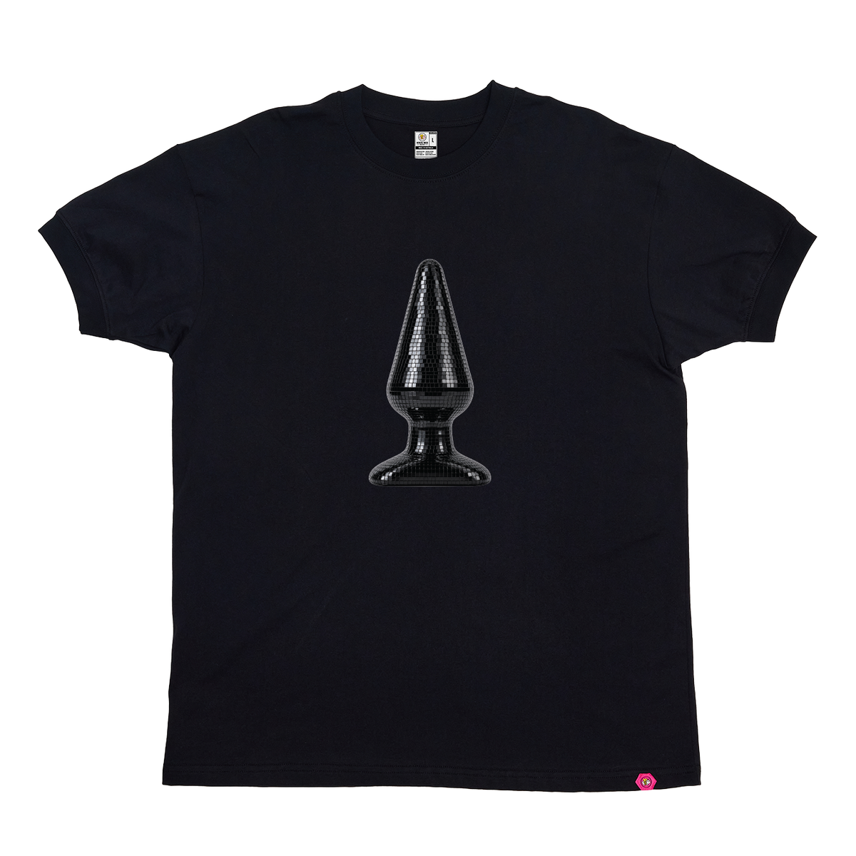 Disco Plug Black T-Shirt