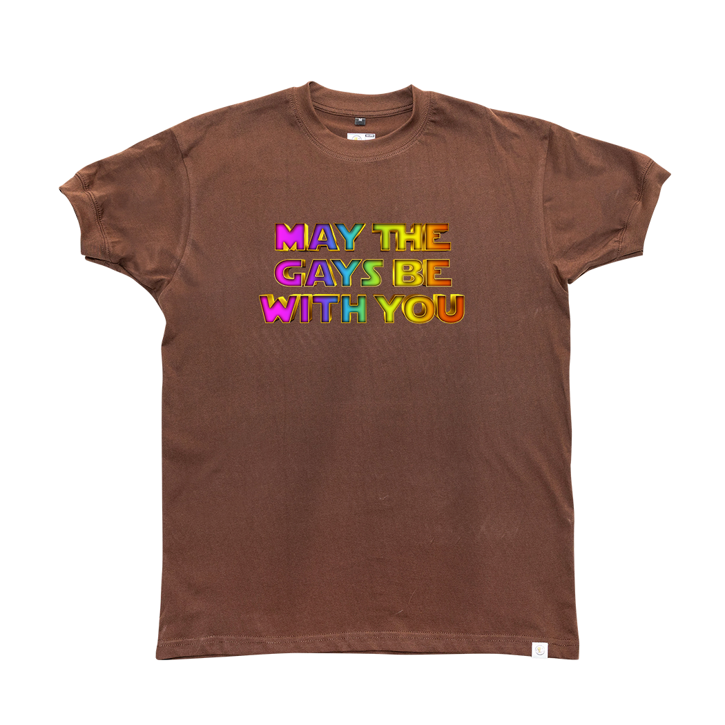 DALY MALE EXCLUSIVE - May the Gays be with you T-Shirt
