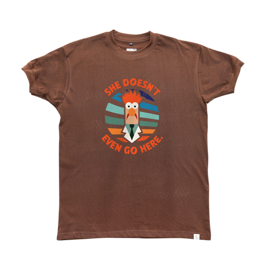 She doesn't even go here T-shirt