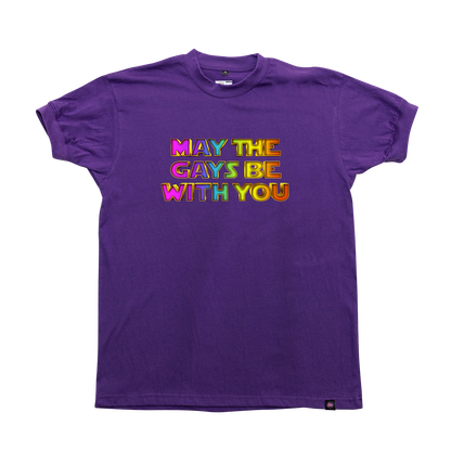 DALY MALE EXCLUSIVE - May the Gays be with you T-Shirt