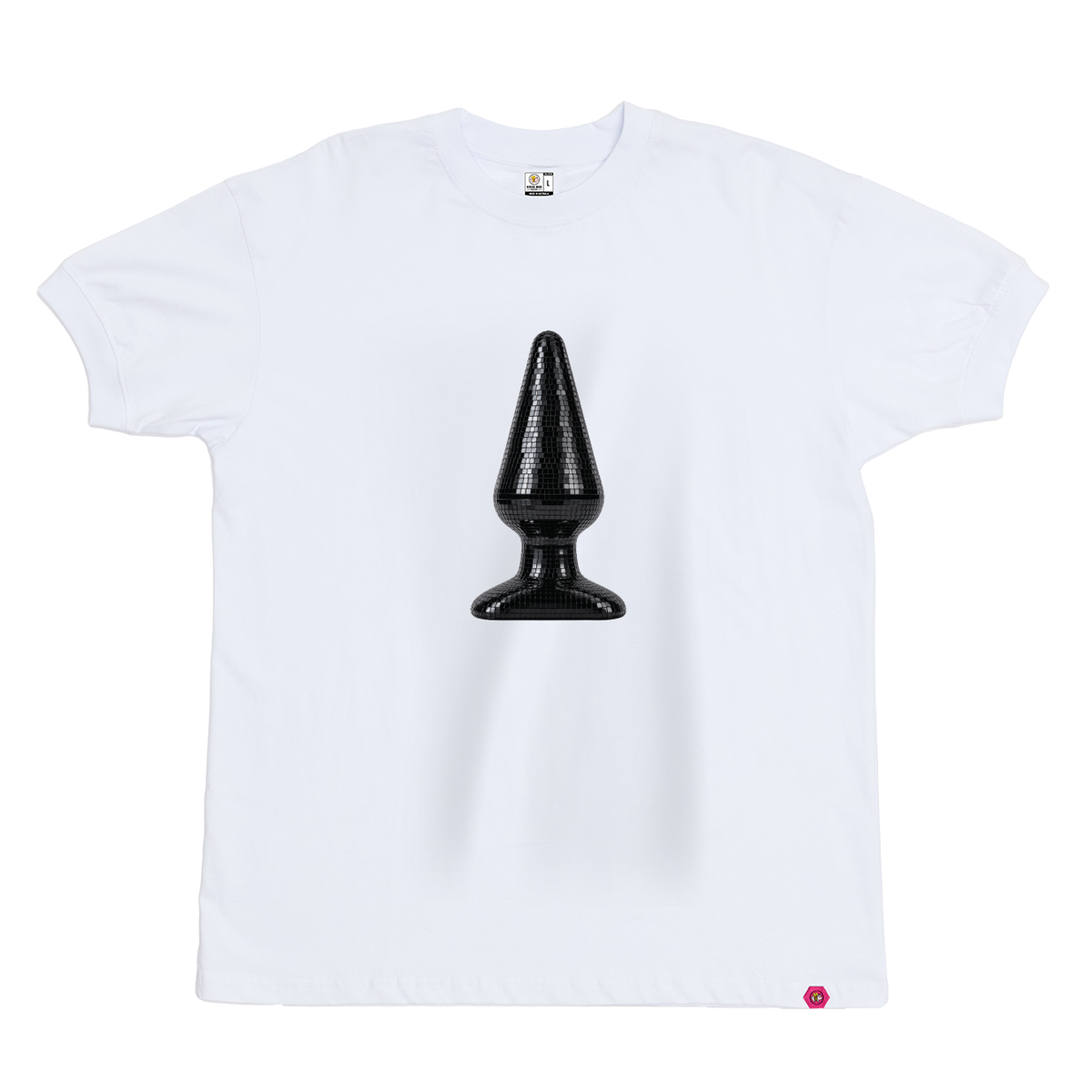 Disco Plug Black T-Shirt