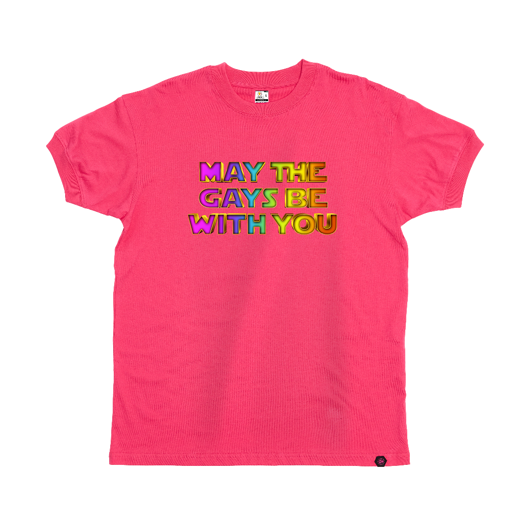 DALY MALE EXCLUSIVE - May the Gays be with you T-Shirt