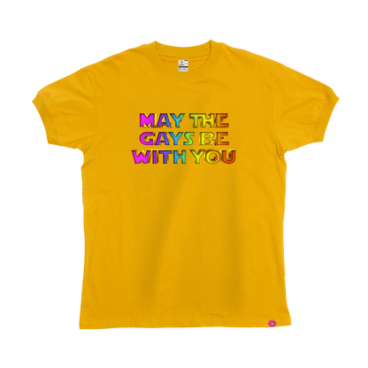 DALY MALE EXCLUSIVE - May the Gays be with you T-Shirt