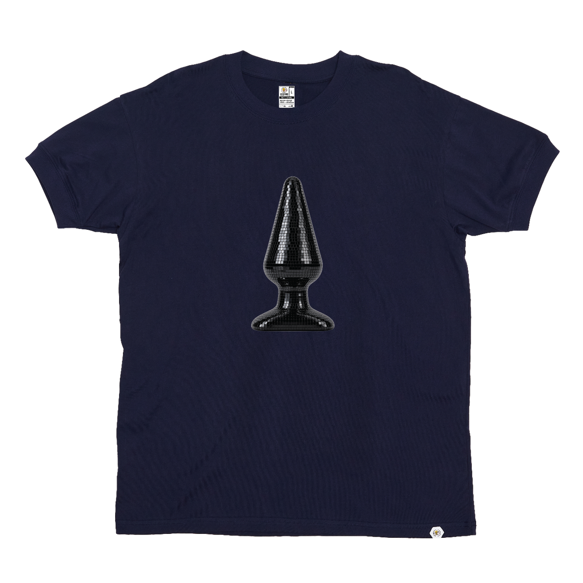 Disco Plug Black T-Shirt